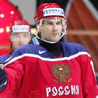 Alexei Yashin will again be one of the leaders on a superbly talented Russian hockey team