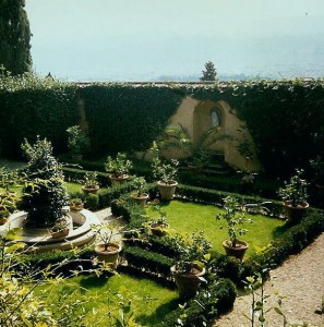 Villa Medici secret garden