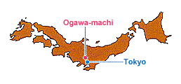 Ogawa-machi map