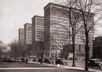The General Motors Building in 1927--the house that Durant built.