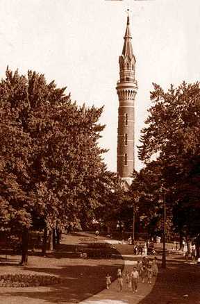 The standpipe tower provided breathtaking views of the park and the city.