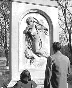 The Veiled Lady, by Randolph Rogers 