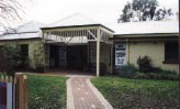 Entrance to Albury Regional Museum.