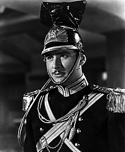 Errol Flynn in "Charge of the Light Brigade."