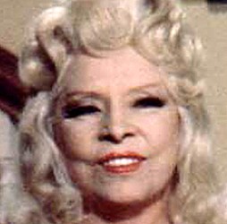 MAE WEST, falling apart in her 80s, was the star of "Sextette," one of the last films Rapper worked on.