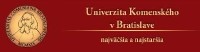Comenius University of Bratislava - logo Comenius University of Bratislava - logo