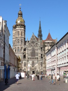 Košice, dóm - Kostol sv. Alžbety (Monuments Board of the SR Archives, photo by Peter Fratrič)