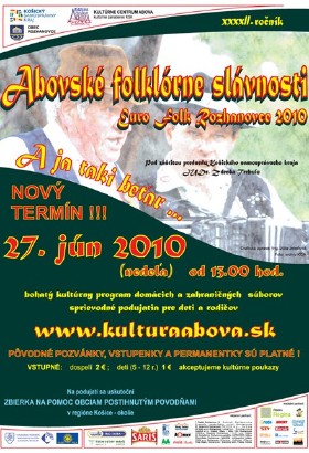 Folklore Festivities of Abov - Poster