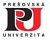 Pre&scaron;ov University - logo