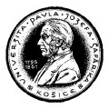 Pavol Jozef &Scaron;af&aacute;rik University in Ko&scaron;ice - logo