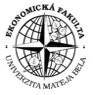 Faculty of Economics of Matej Bel University - logo