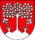 Brezová pod Bradlom coat of arms