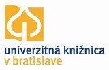 University Library in Bratislava - logo