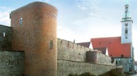 Bratislava - City Walls and St. Martin's Cathedral (photo by Peter Fratrič)