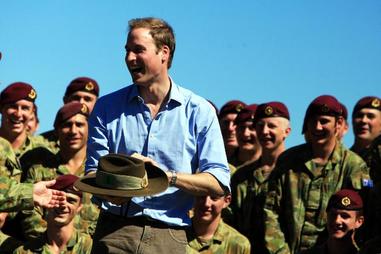 Prince William In Australia 2010