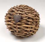 Cane wicker cricket ball