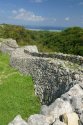 Scenery of Nakijin Castle Ruins