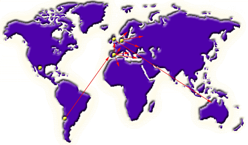 Origin and distribution worldwide