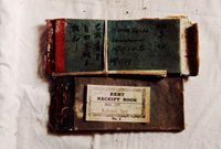 Rent receipt books from the 1920s for other properties owned by J.J. Lowe in Tingha.
