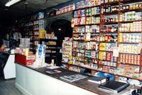 The front grocery section.