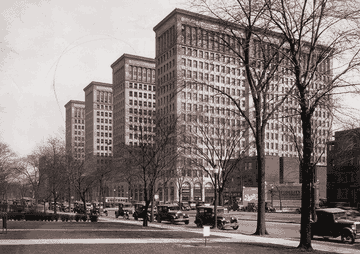 The General Motors Building in 1927--the house that Durant built. 
