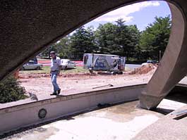 new entrance