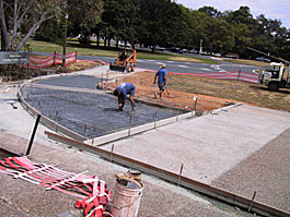 New forecourt