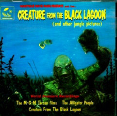 the new CD featuring 'Creature From the Black Lagoon' music.