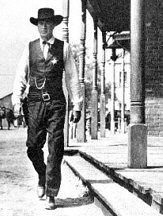 Gary Cooper won an Oscar facing the bad guys to Tiomkin's memorable "High Noon" music.