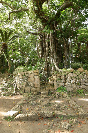 A praying site to Kudaka Island