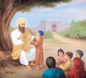 Guru Angad, the 2nd Sikh Guru and creator of the Gurmukhi script (1504-1552)