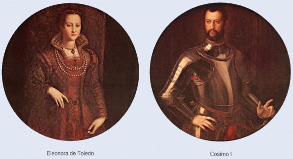 Eleonora de Toledo and Cosimo I