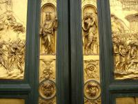  Detail of Ghiberti's Baptistry Doors