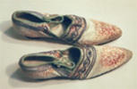 Shoes owned by Alice Ling, early 1930s. (Oxley Museum, Wellington)