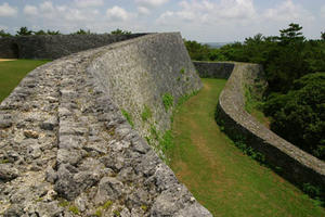 Double structured castle walls